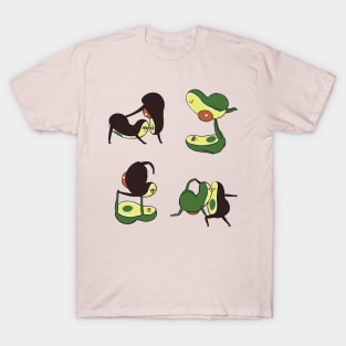 Avocado Yoga Relationship Goals T-Shirt